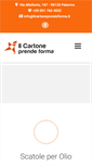 Mobile Screenshot of ilcartoneprendeforma.it